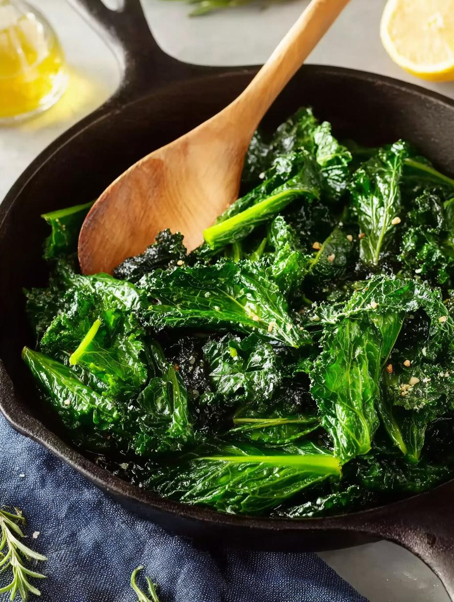 Sautéed Kale Beyond a Side: Transform it into a Full Meal